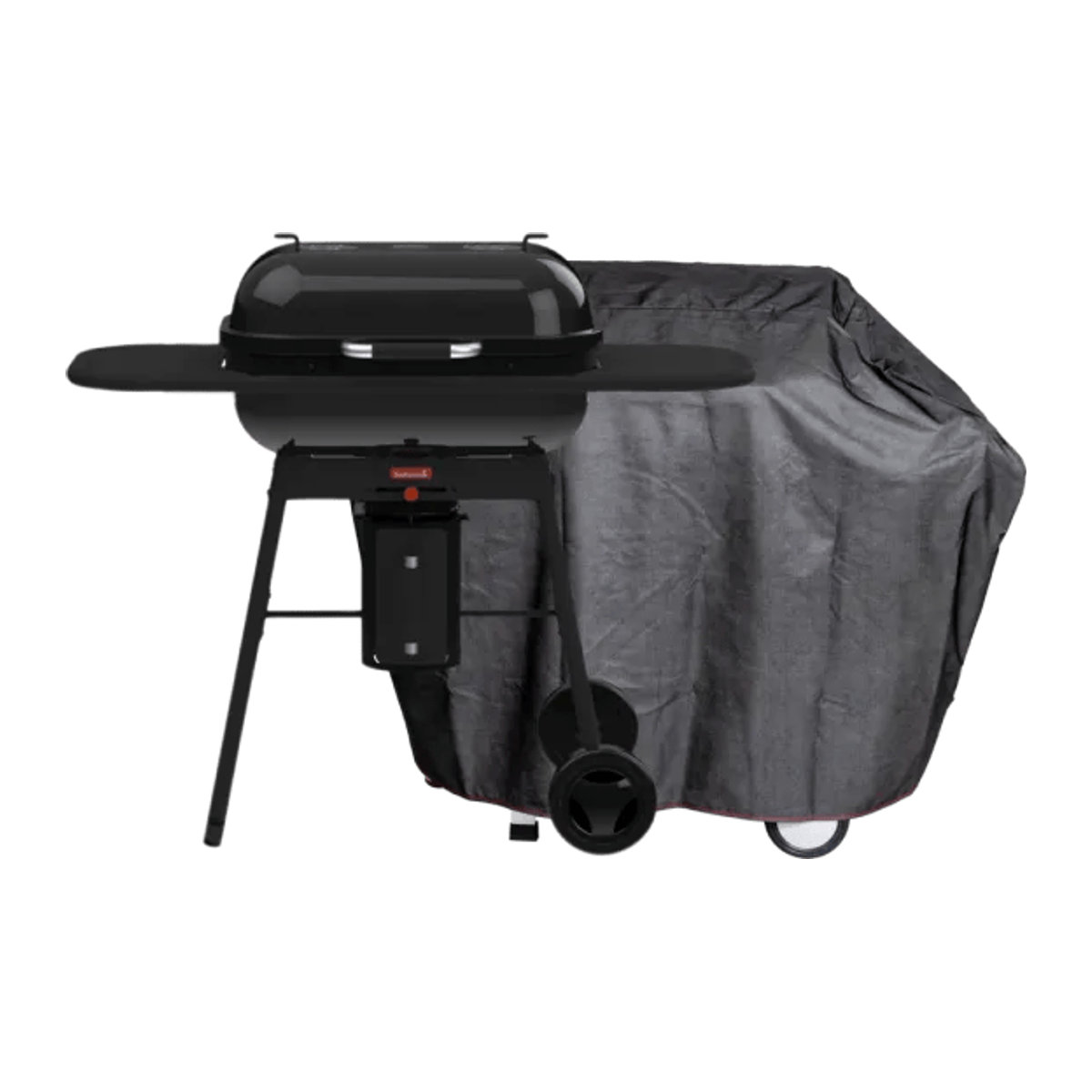 Barbecook Magnus Premium und Barbecook Premium Abdeckung Large in Schwarz für Holzkohlegrills - Bild 1
