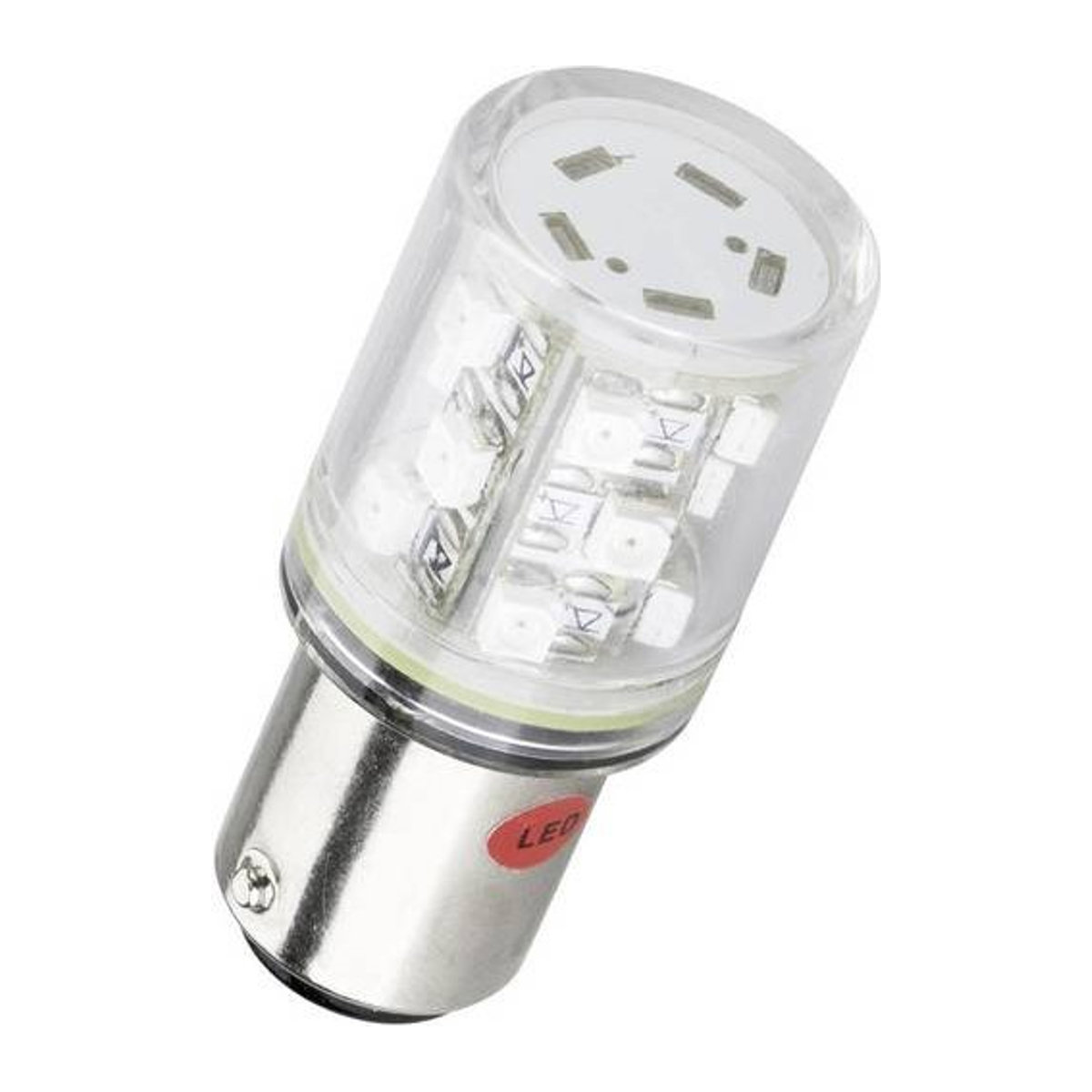Barthelme LED-Signalleuchte Weiß BA15d 230 V/AC 24lm - Bild 1
