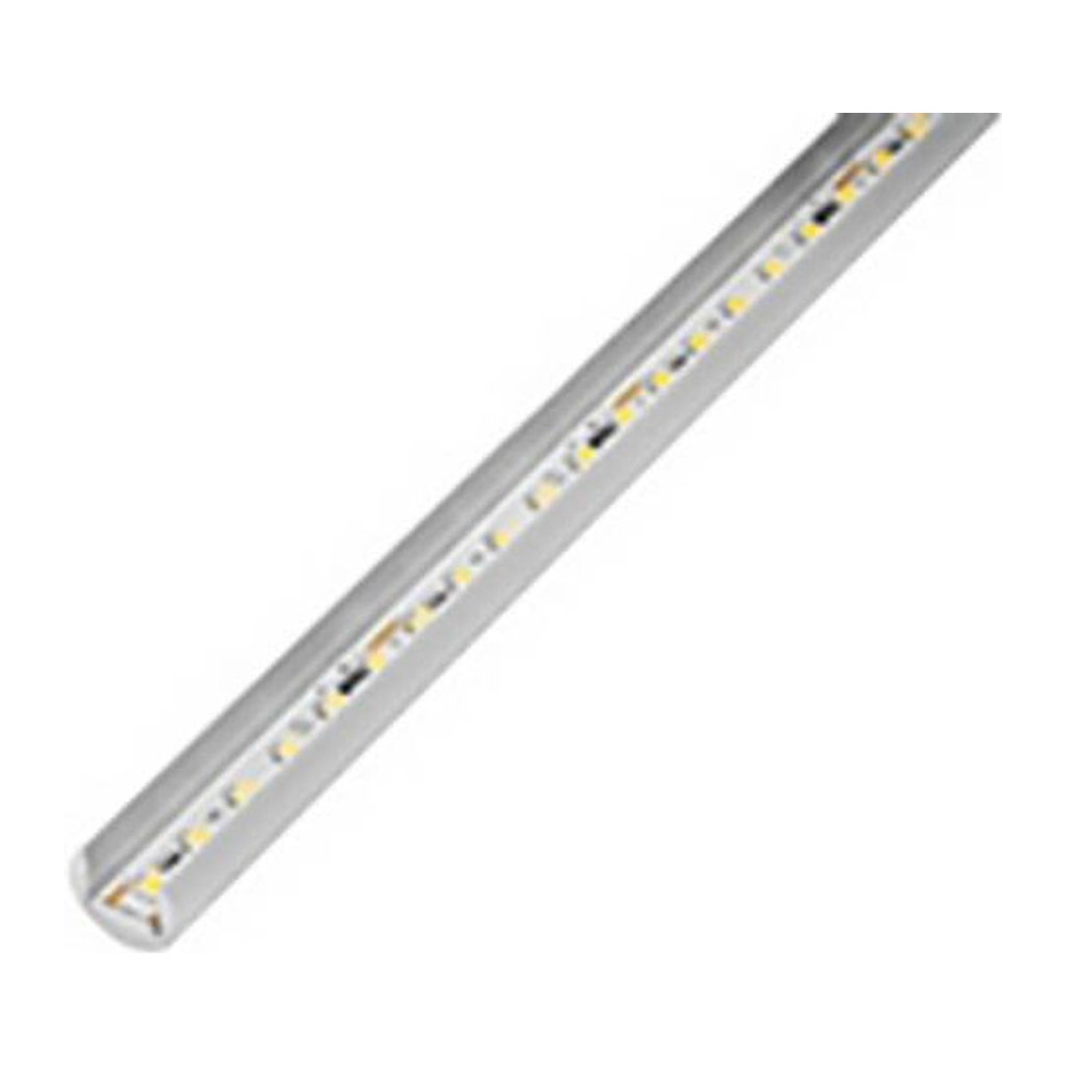 Barthelme Profil aus Metall in Silber, rechteckig - Bild 1