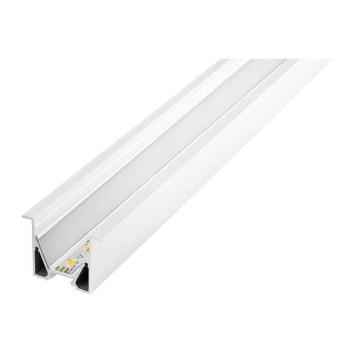 Barthelme T-Profil aus Aluminium in Weiß - Bild 1