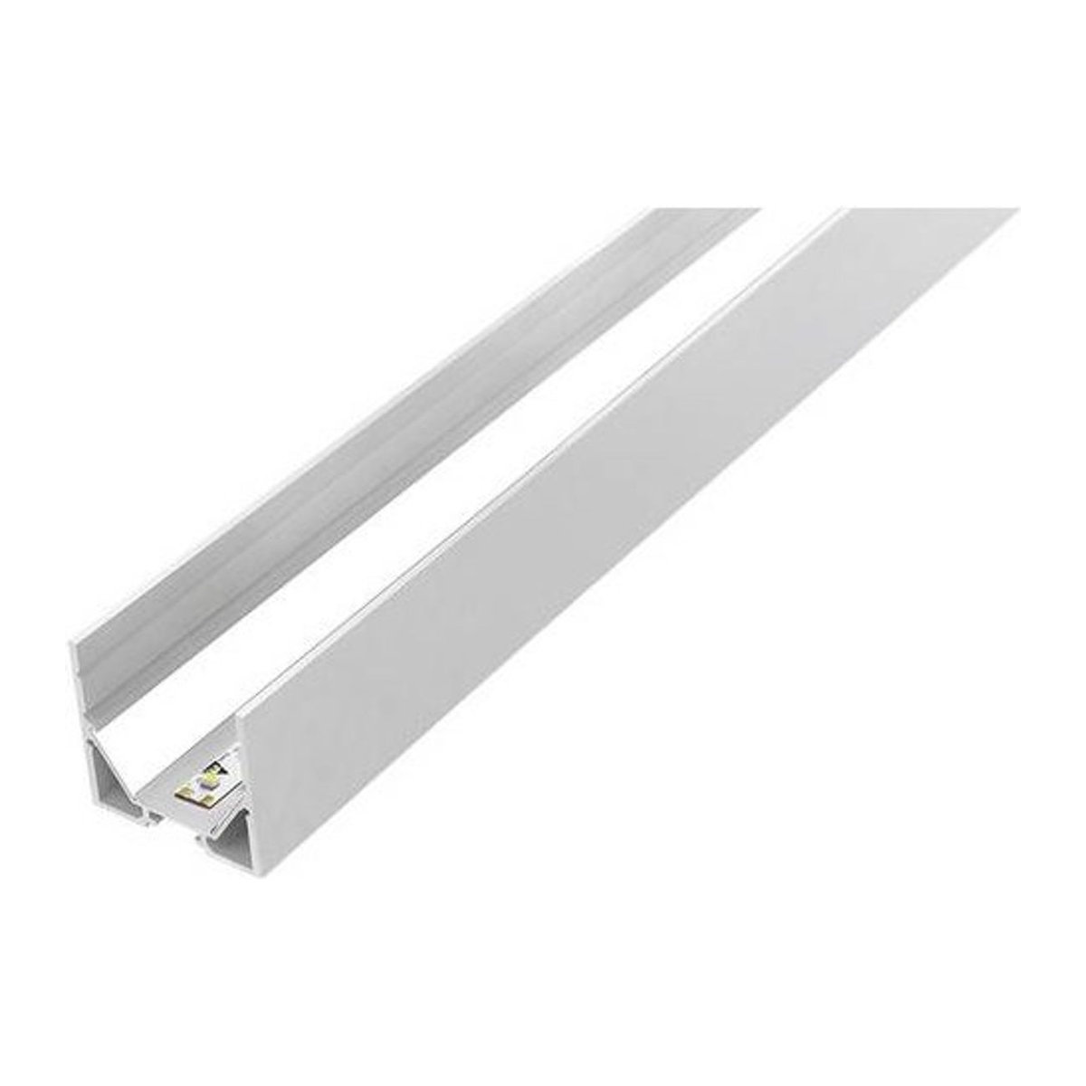 Barthelme Wanddekoration aus Metall in Weiß, quadratisch - Bild 1