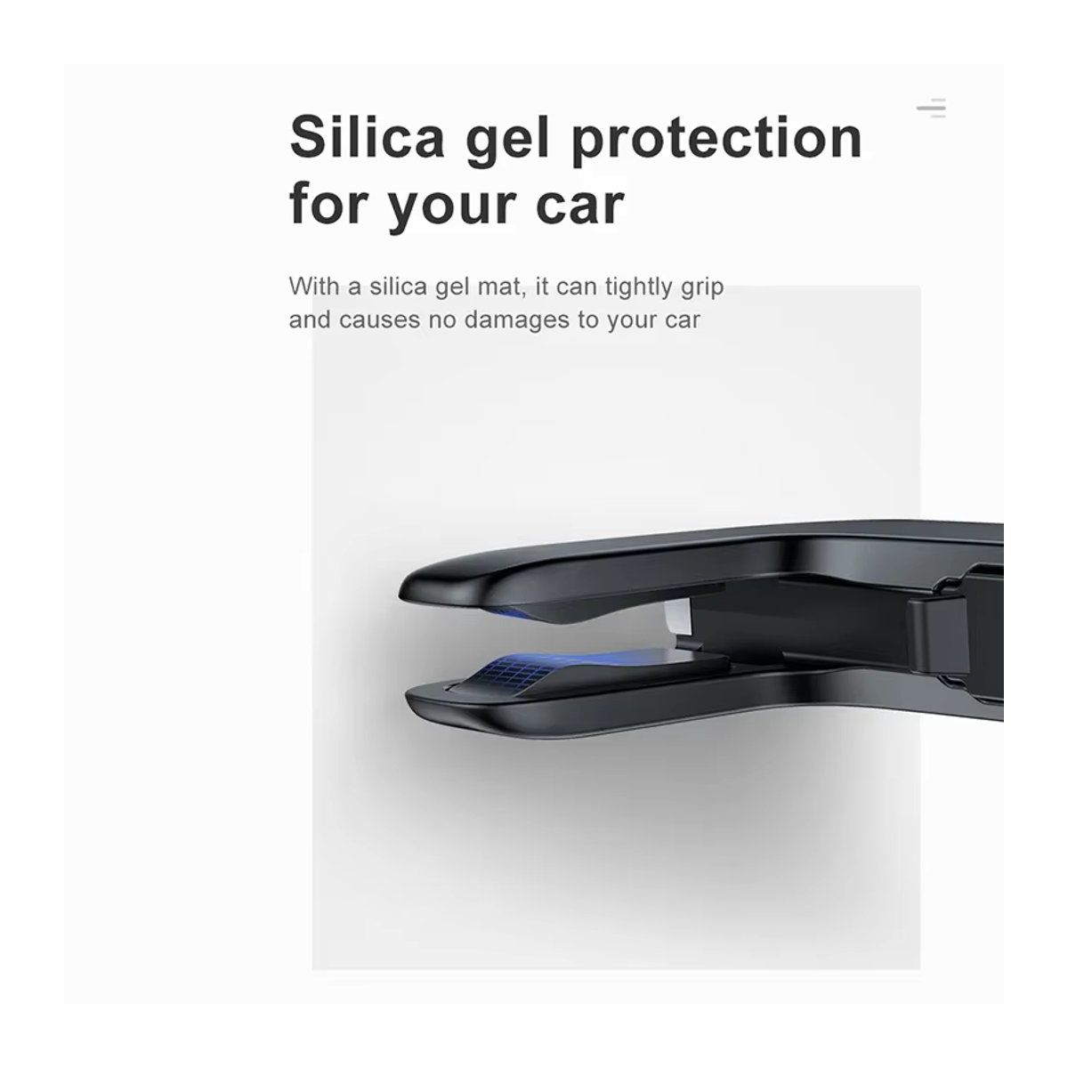 Baseus CarAir Lufterfrischer CarClip Mini Auto-Diffusor mit Solid Perfume in Schwarz - Bild 1