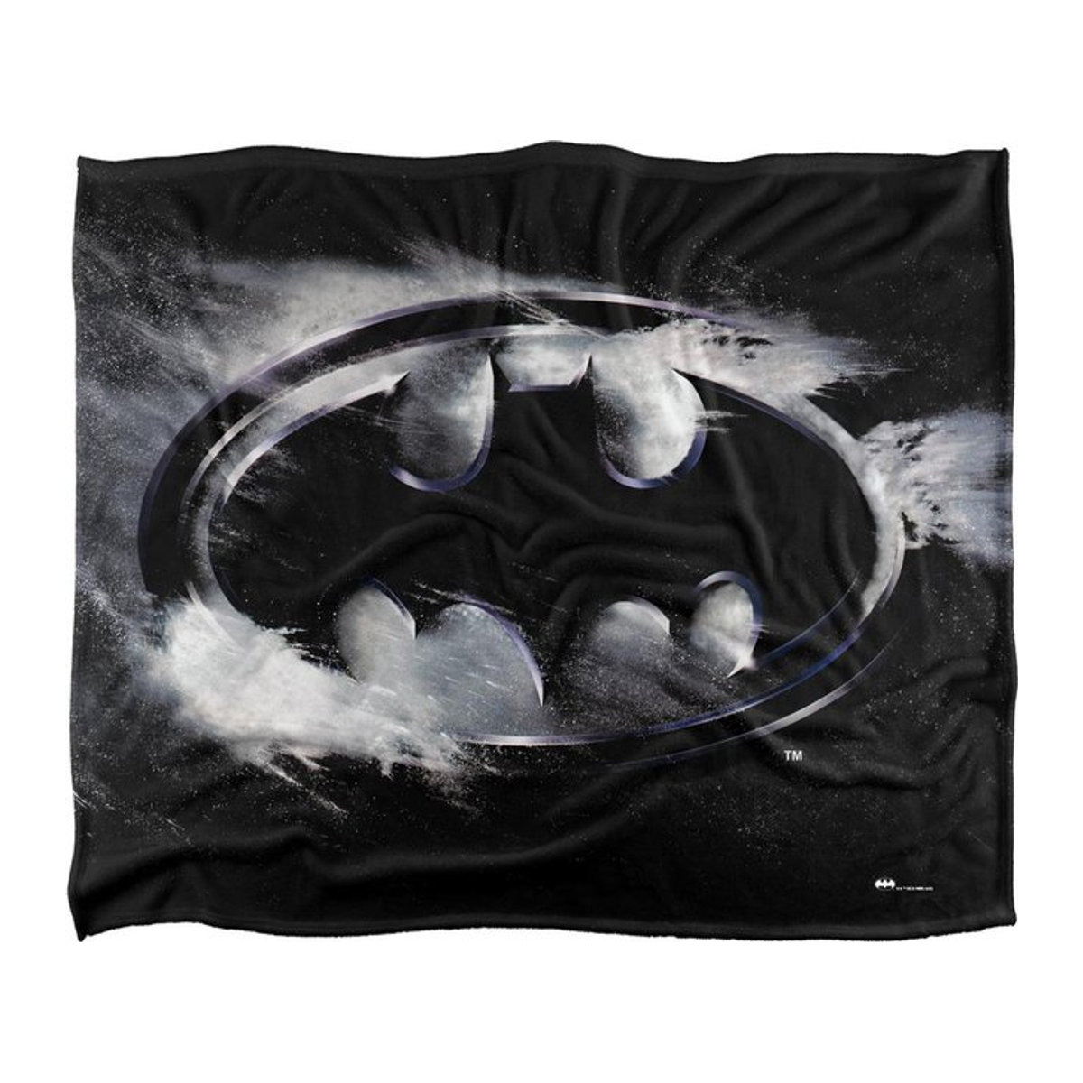 Batman Kreidestaub Decke in Warm, One Size - Bild 1