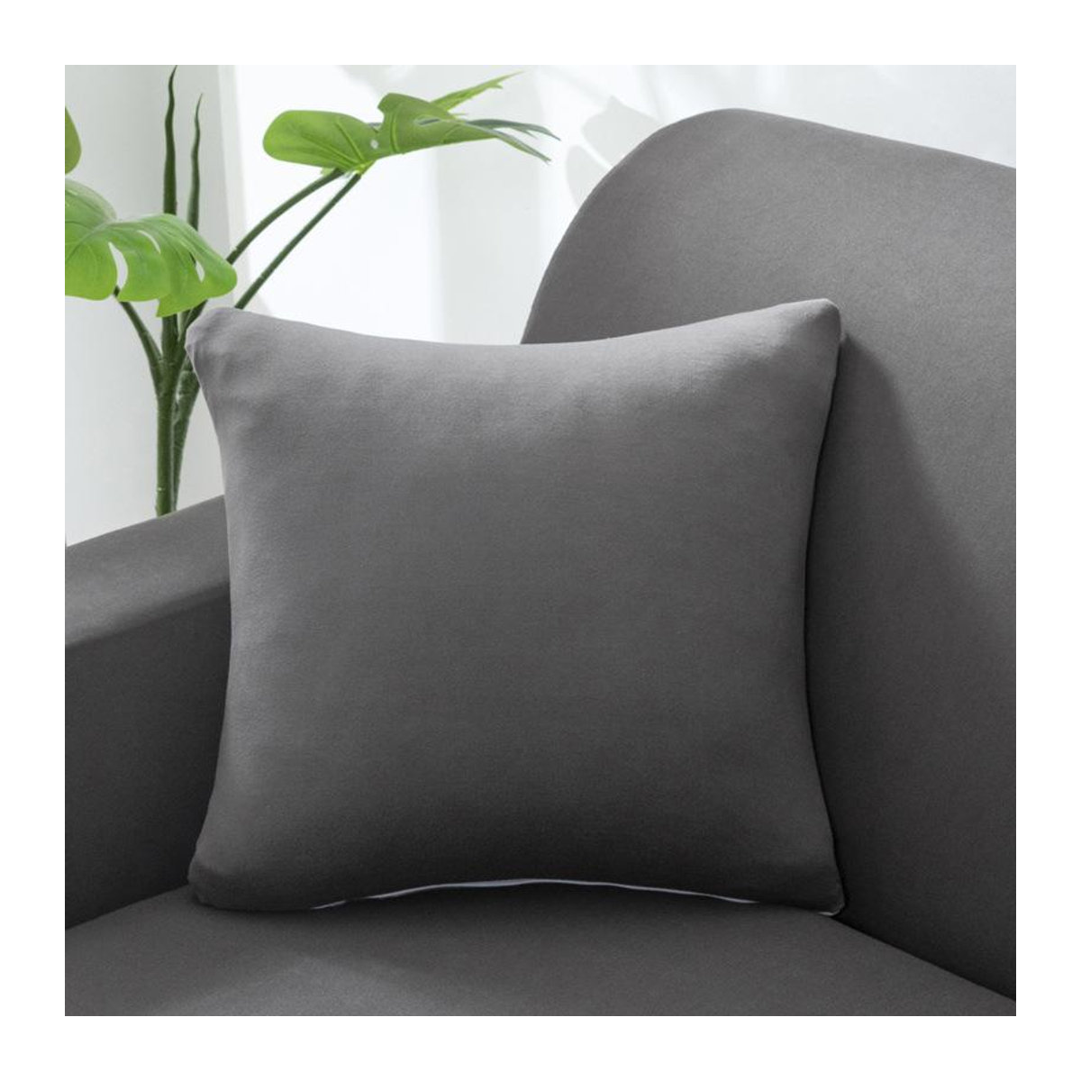 BC Pet Supplies Universeller Ledersofabezug für Dreisitzer-Sofas mit Sofakissen und Staubschutz, Breite: 145-185 cm - Bild 3