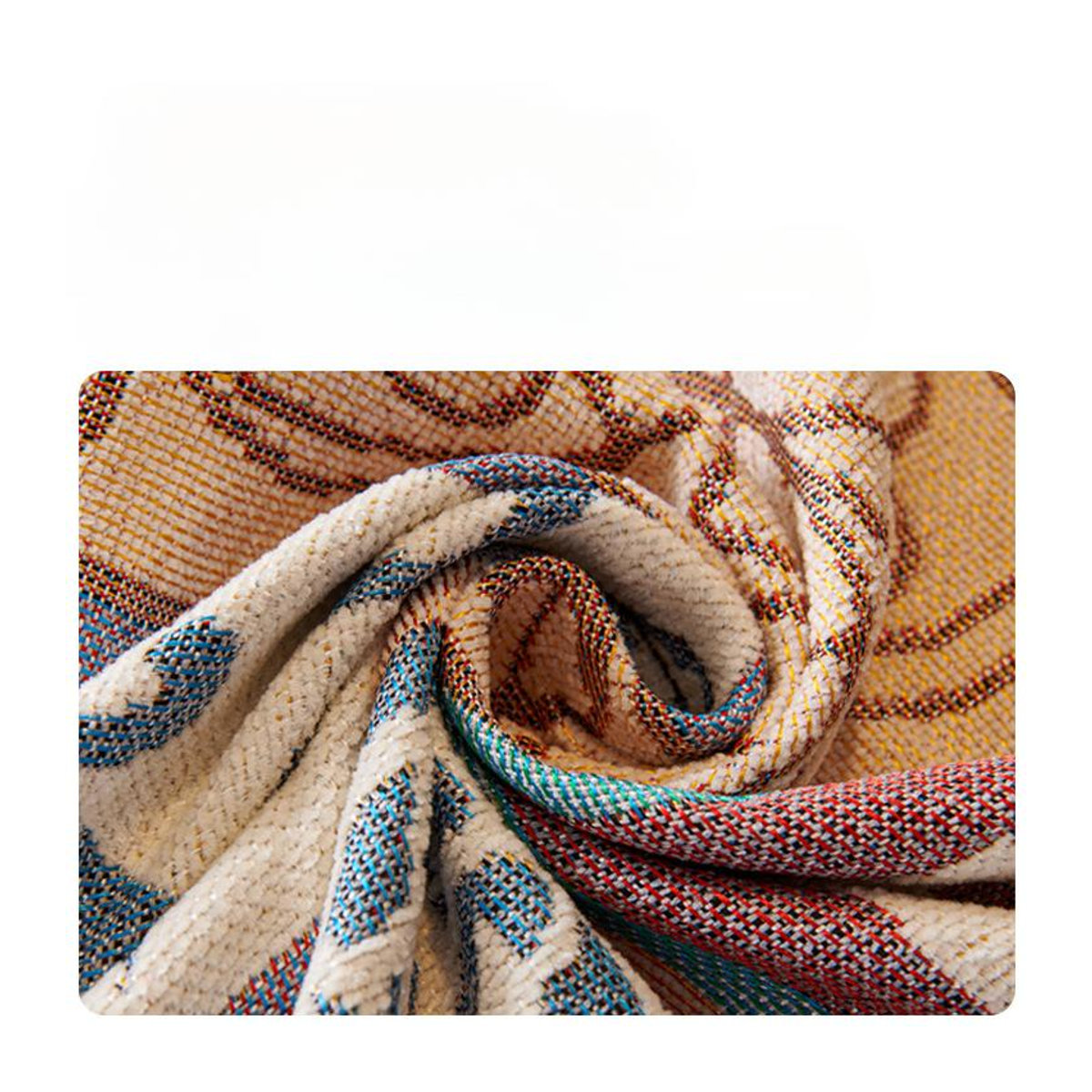 BC-Warm Home Sofabezug im ethnischen Stil, rutschfest und schmutzabweisend, multicolor, B: 180 cm, T: 130 cm - Bild 2