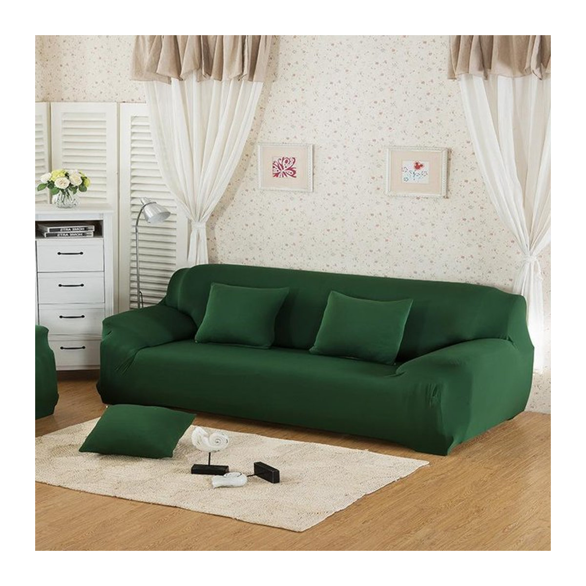 BC-Warm Home Universal Elastischer Sofabezug All-Inclusive Vollbezug für Sofas, Breite: 90-140 cm - Bild 1
