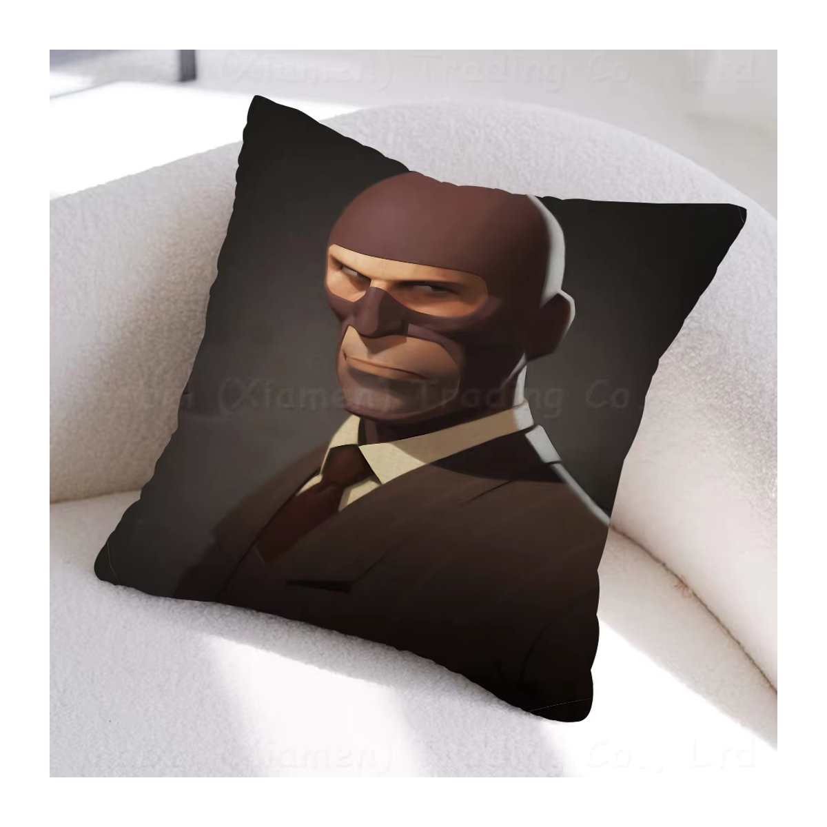 Beast Kingdom F-Fortress 2 Spy Soldier Sniper TF2 Kissenbezug aus kurzem Plüsch in Mehrfarbig - Bild 4