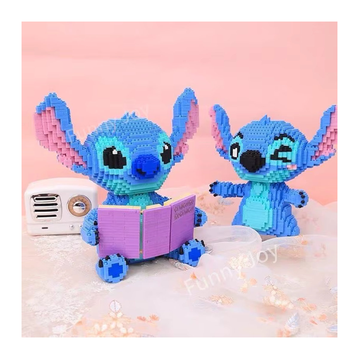 Beast Kingdom Interstellar Stitch Anime-Figur Bausteine Puzzle und Stifthalter für Kinder - Bild 2