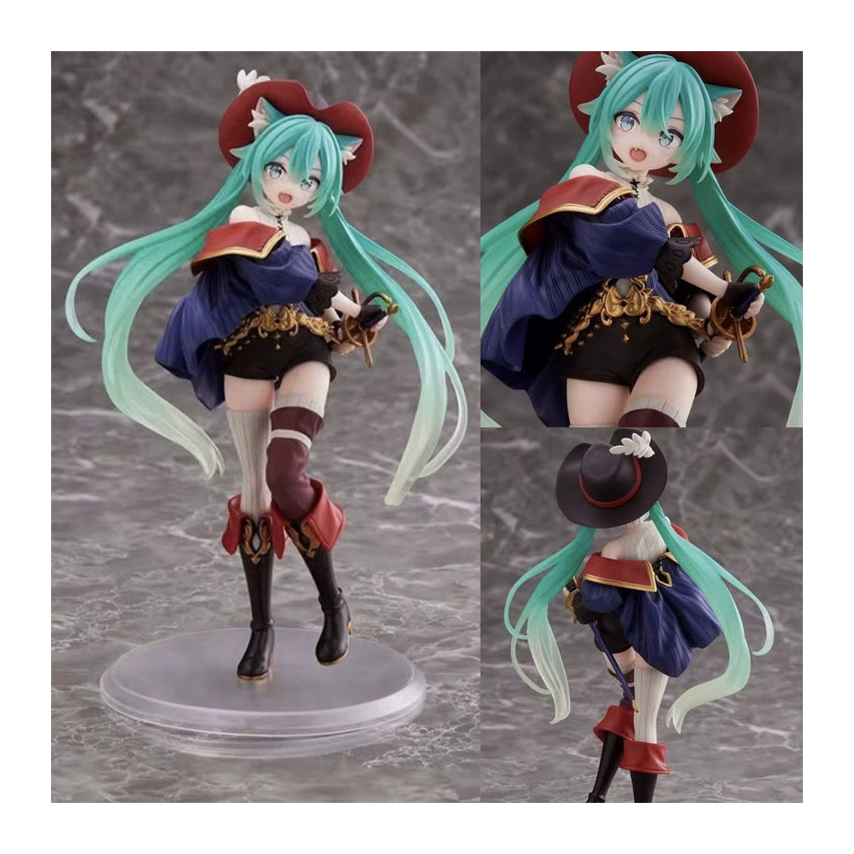 Beast Kingdom Sakura Anime Actionfigur aus Kunststoff, mehrfarbiges Sammlerstück für Erwachsene - Bild 2