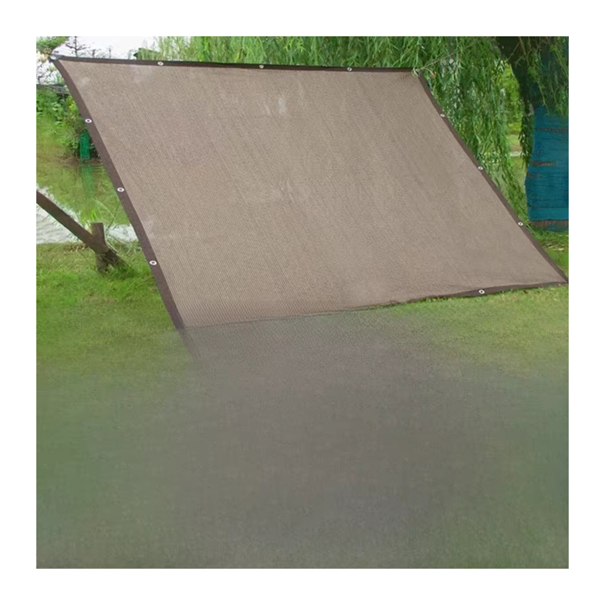 Beiges HDPE Sonnenschutznetz für Garten und Pergola mit UV-Schutz - Bild 5