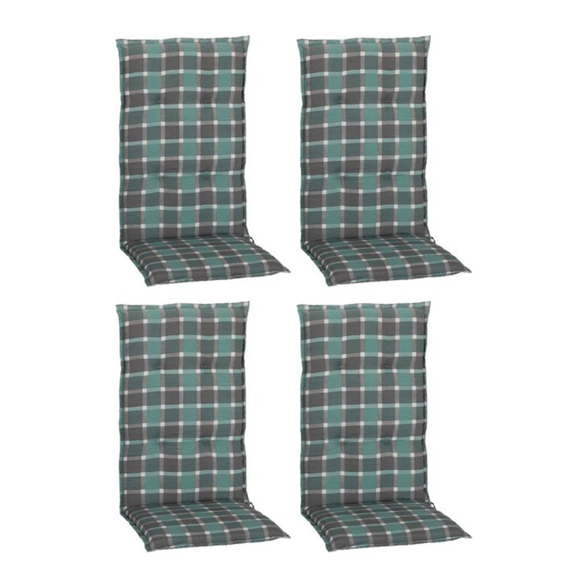 Beo Saumauflage für Hochlehner Büsum in Türkis aus Polyester-Mischgewebe, 4er Set, B/H/L: 50 x 12 x 118 cm - Bild 1