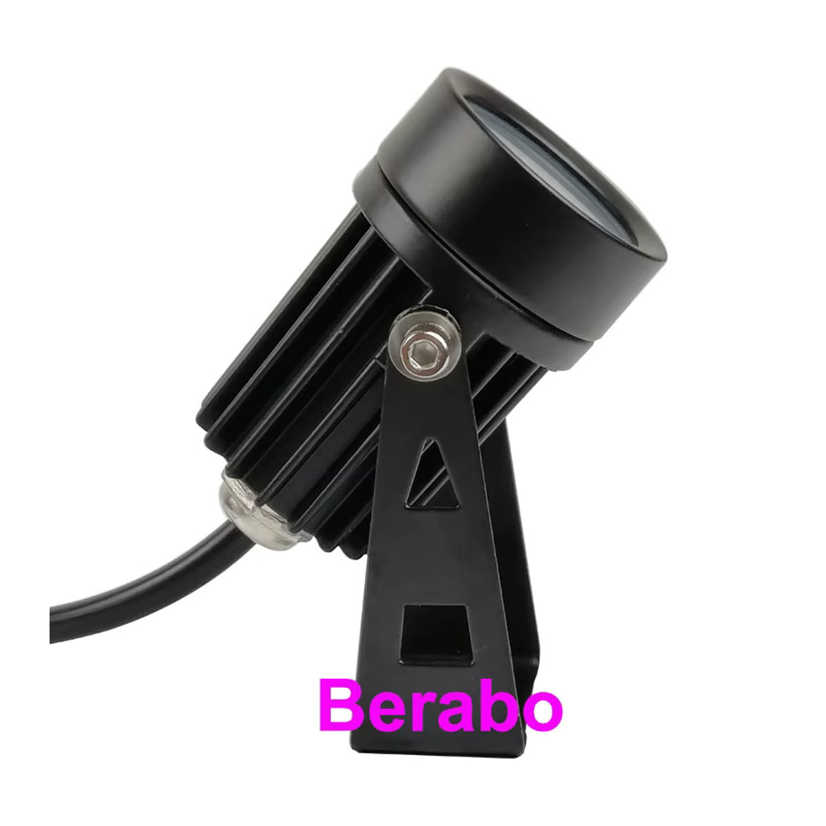 Berabo 4er Set LED Garten Wegeleuchten Modern COB Outdoor Spike-Licht Warmweiß Schwarz - Bild 5