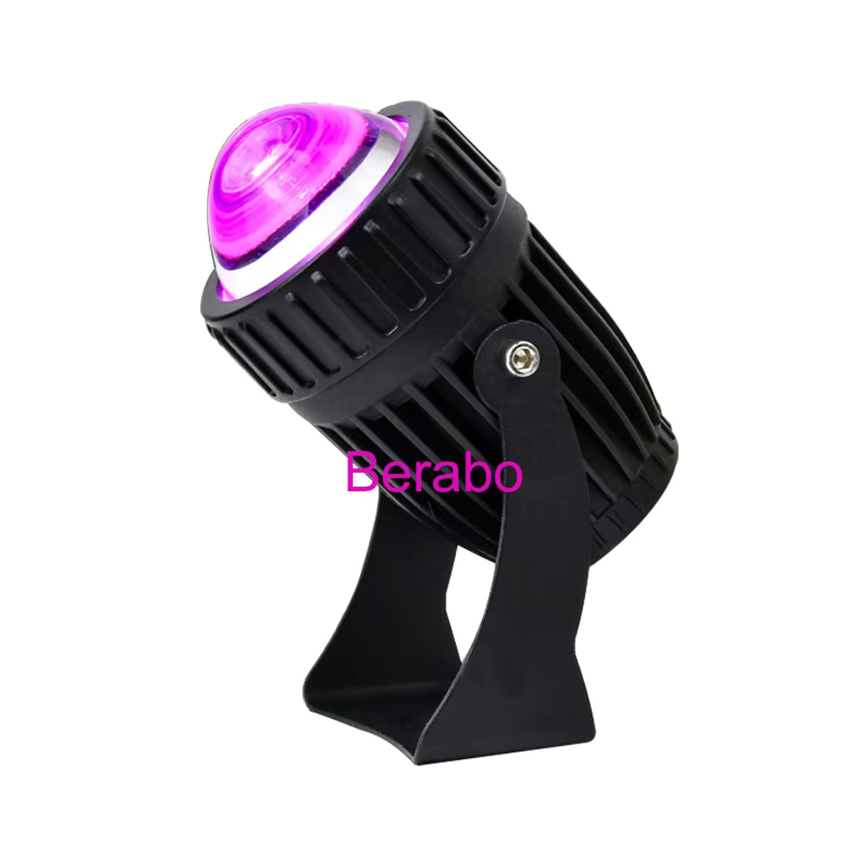 Berabo LED-RGB-Außenstrahler wasserdichter Flutlicht-Scheinwerfer mit schmalem Abstrahlwinkel für Garten und Landschaft in Schwarz, Grün oder Bunt - Bild 3