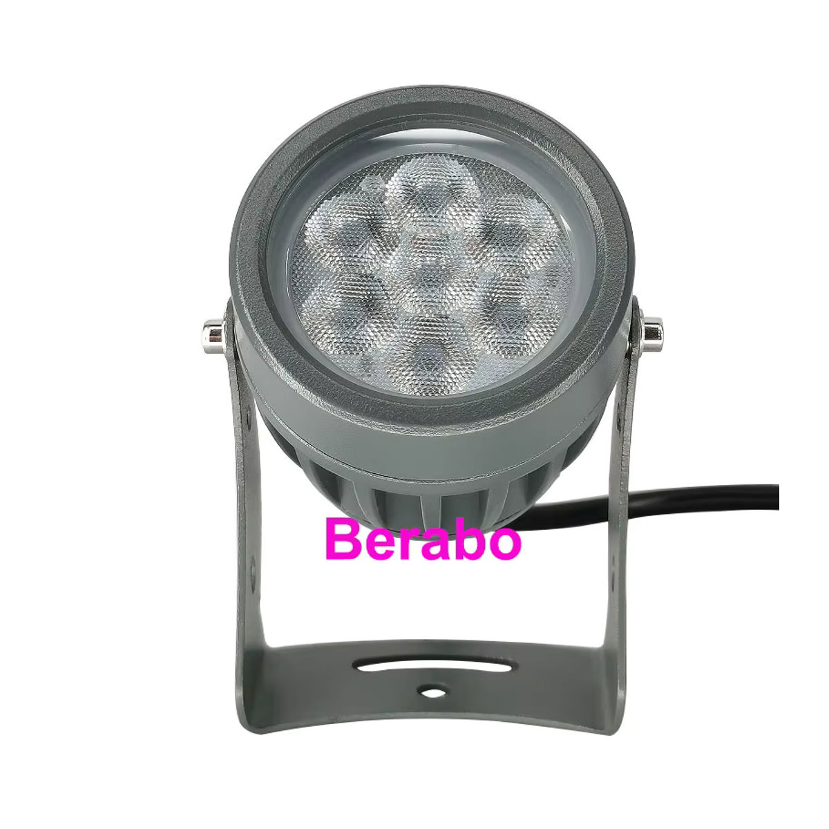 Berabo RGB LED Garten Wegeleuchte Schwarz mit externer Steuerung 21W Wasserdicht - Bild 2