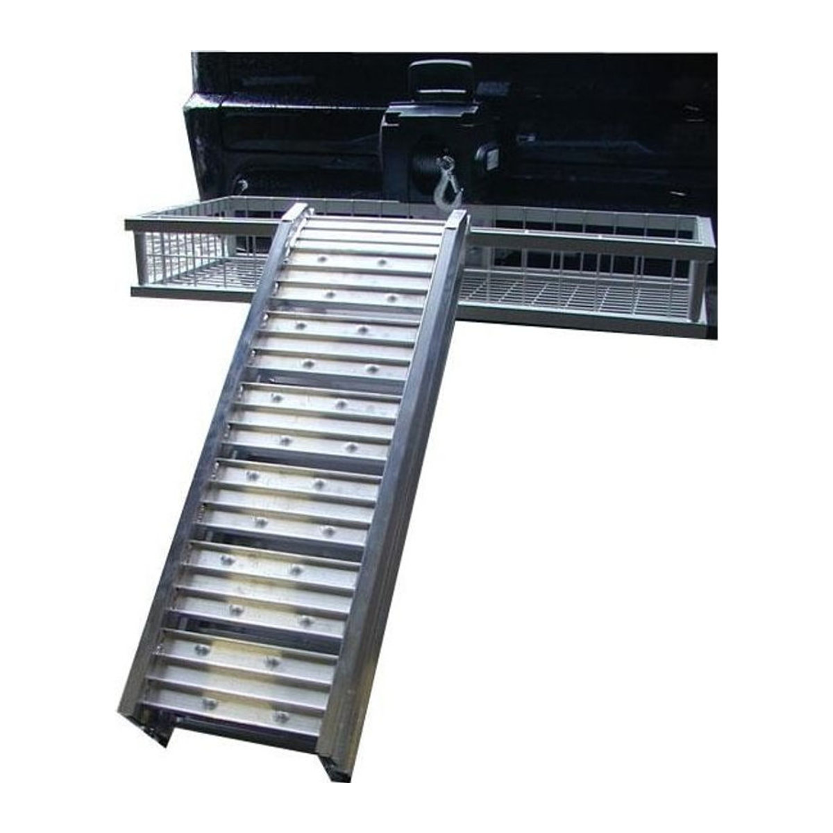 Berger & Schröter Klappbare Alurampe in Alufarben aus Aluminium - Bild 1