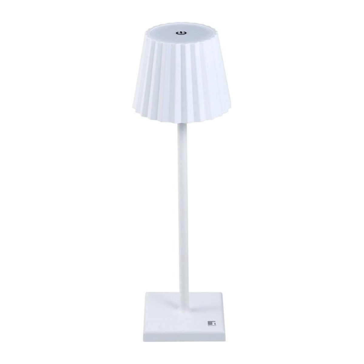 BERGNER LED-Tischleuchte Lines Modern Weiß B/H: 11,6 x 38 cm - Bild 1