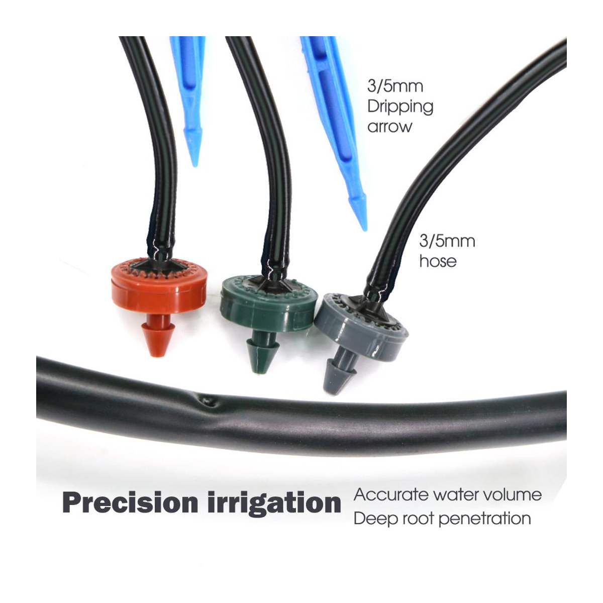 Bestbags Automatischer Kompensationstropfer für die Gartenbewässerung mit 2l, 4l oder 8l Steady Flow Emitter - Bild 4