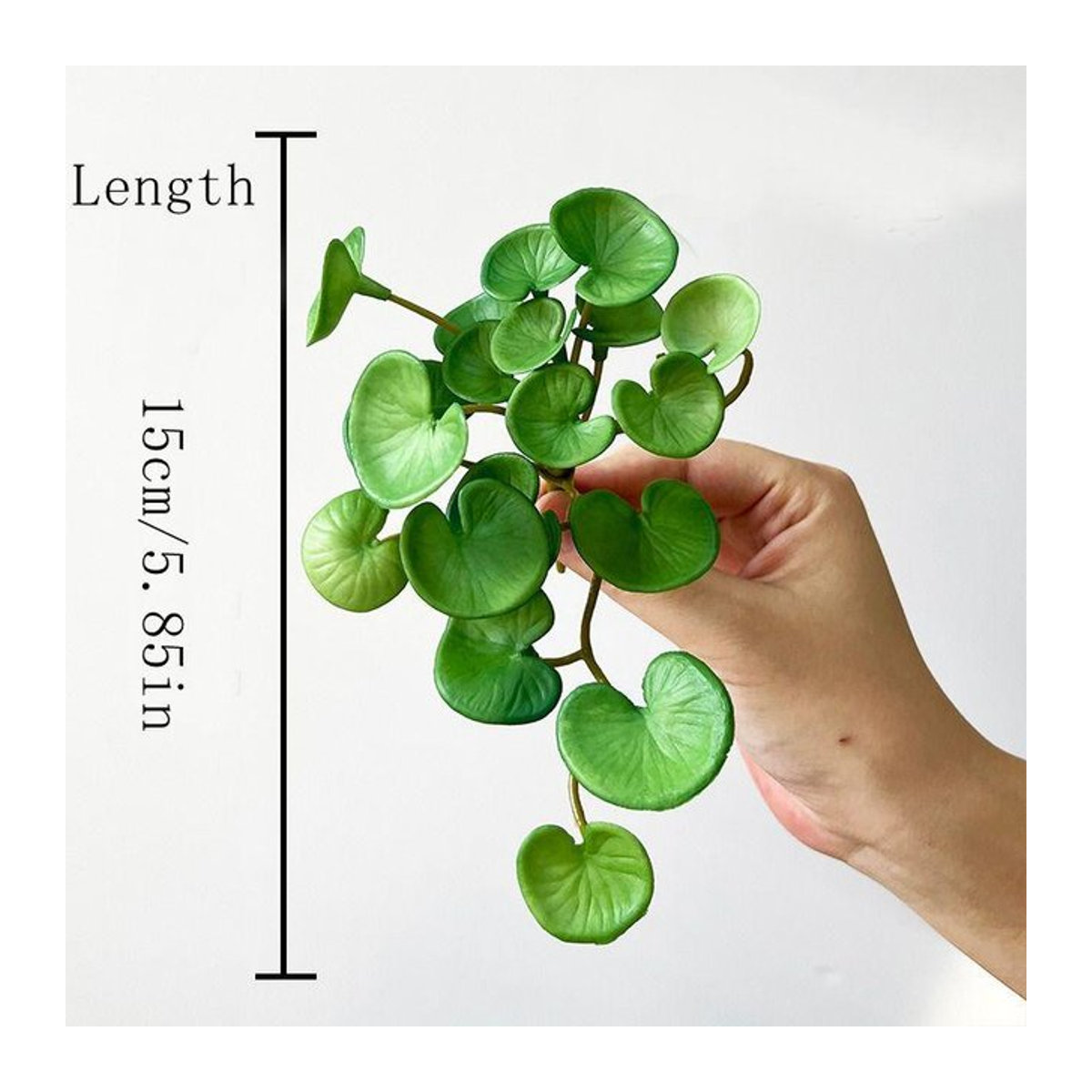 Bestbags Mini-Bouquet Künstliches Kupfermünzgras in Grün als Wandbehang für Heim und Büro - Bild 1