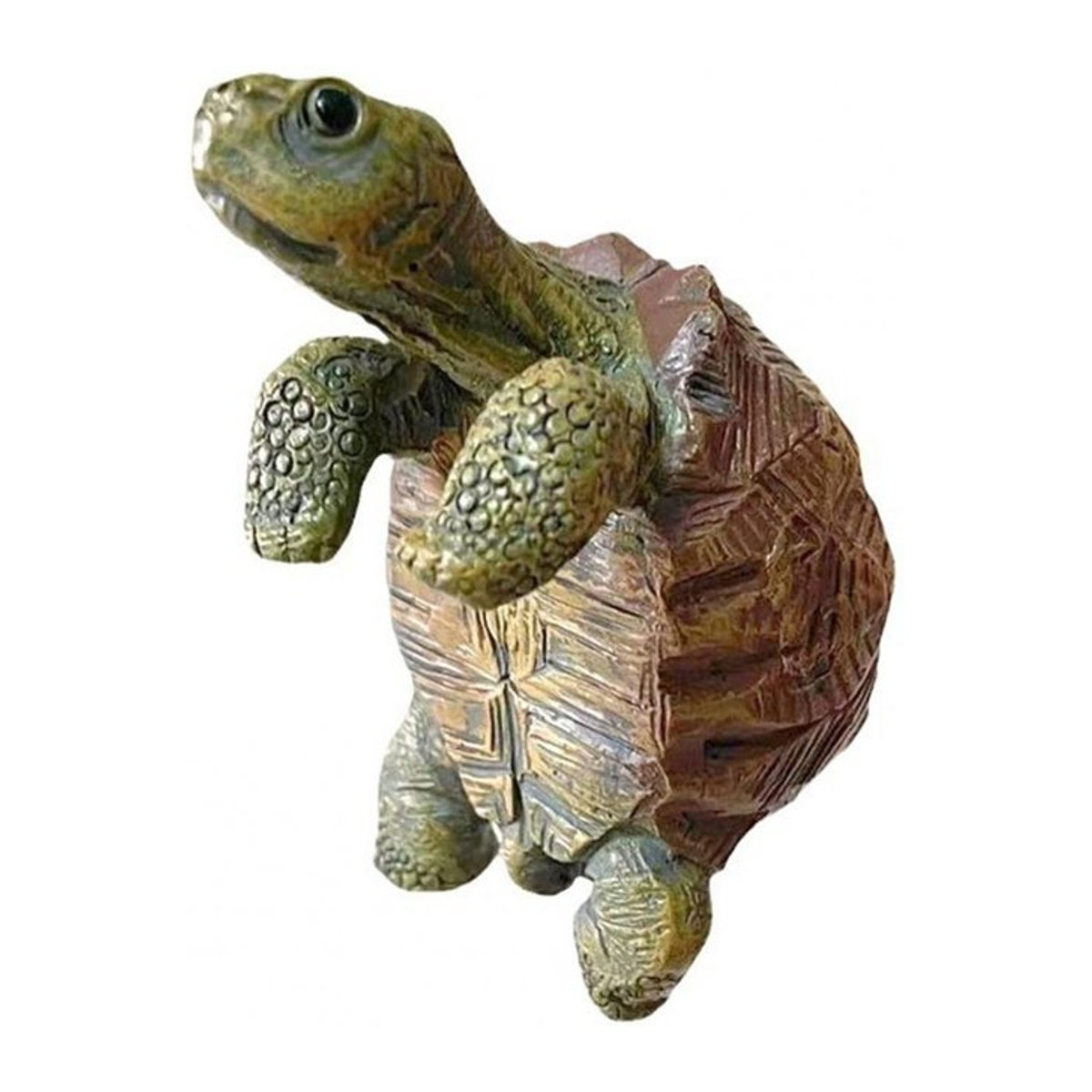 Bestbags Schildkrötenfigur aus Kunstharz als dekorativer Blumentopf-Aufhänger und Pflanzgefäß-Randdekor - Bild 1