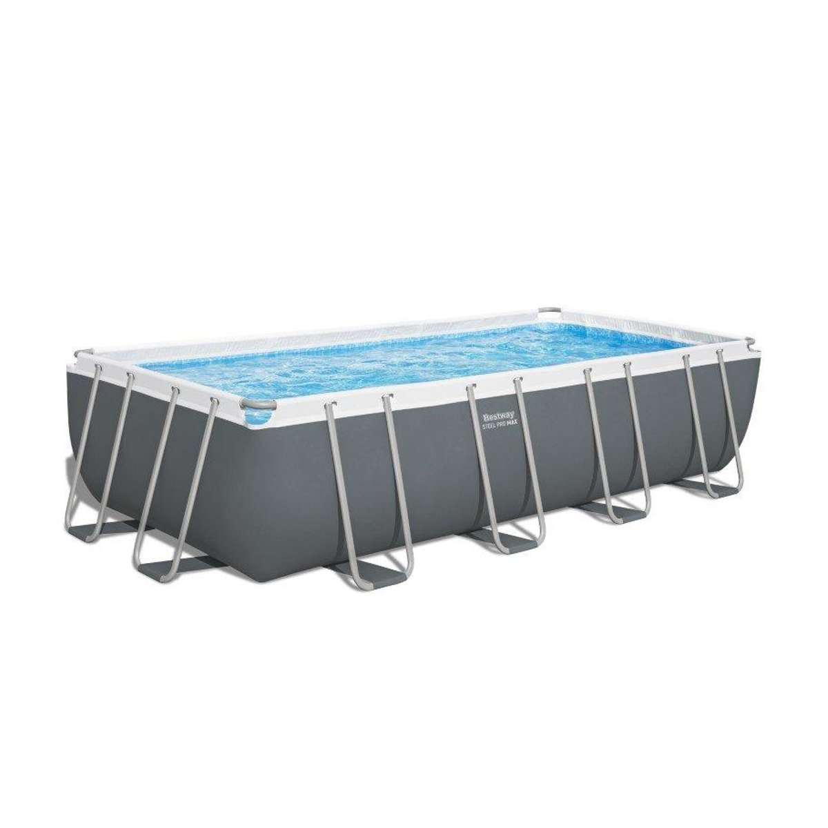 Bestway Stahlrahmenpool 9-in-1 Set 56466 H x B x T: 122 x 549 x 274 cm - Bild 4