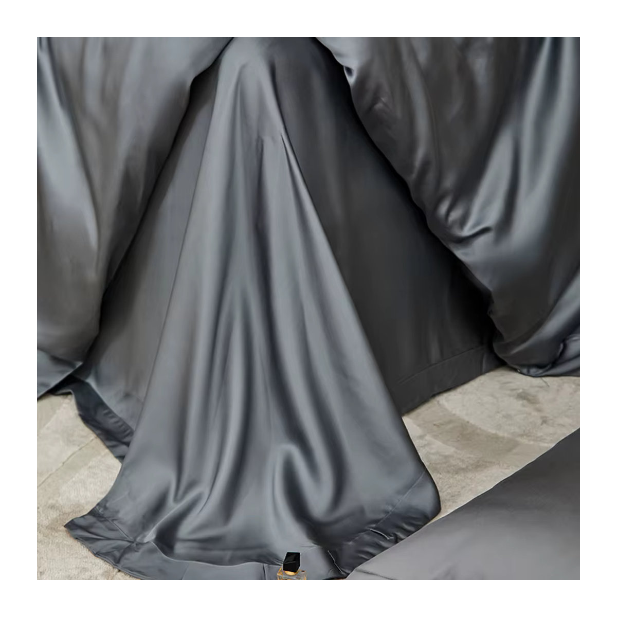 Bettwäsche Set aus Lyocell von Fat Fairy HOME TEXTILE in Grau - Bild 6