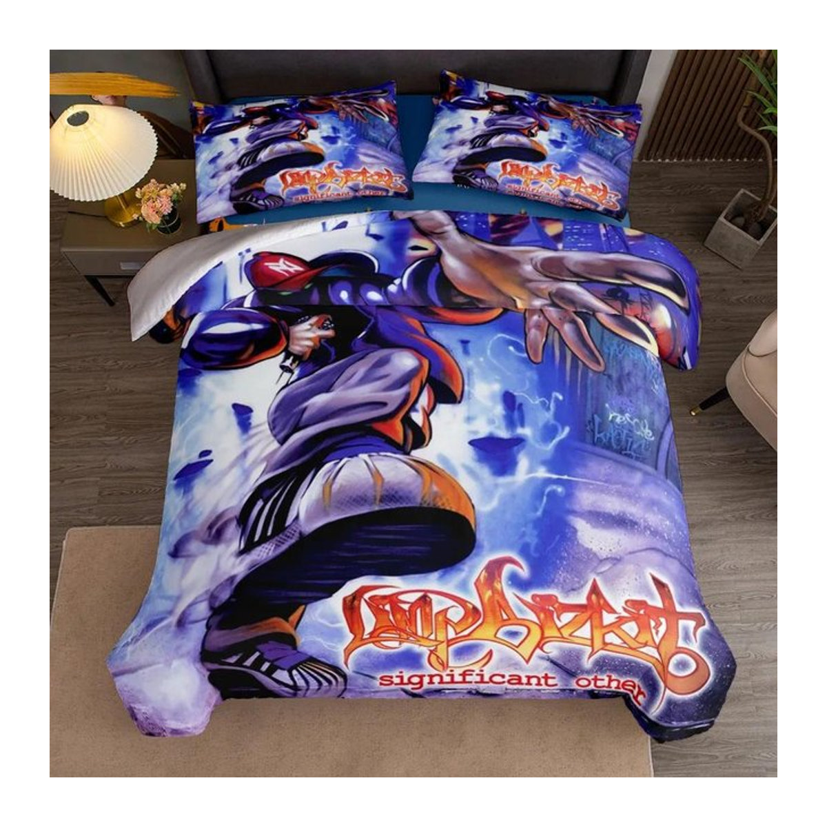 Bettwäsche-Set Jamie und die magische Taschenlampe mit Reißverschluss, B/B: 135 x 200 cm - Bild 1