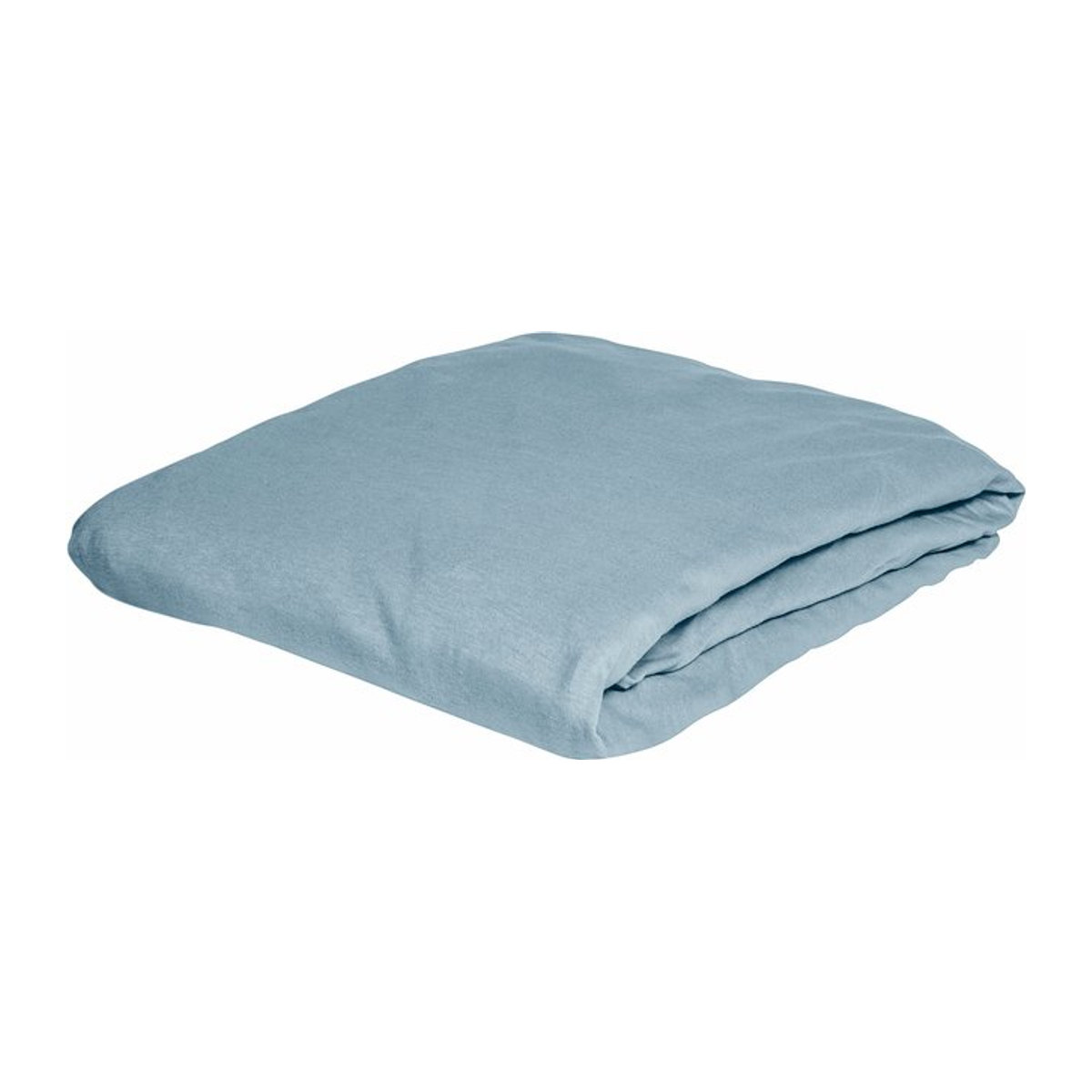 BIERBAUM Biber Spannbetttuch 1001, Farbe: Jeans, B/T: 150 x 200 cm - Bild 1