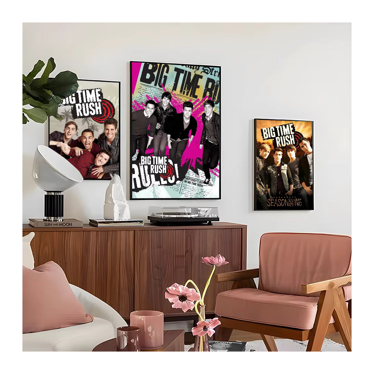 Big Time Rush Poster Kayou Wanddekoration aus Papier, mehrfarbig, rechteckig - Bild 2