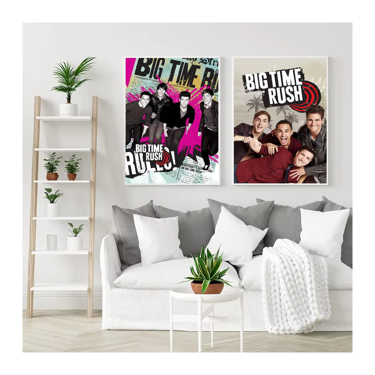 Big Time Rush Poster Kayou Wanddekoration aus Papier, mehrfarbig, rechteckig - Bild 4