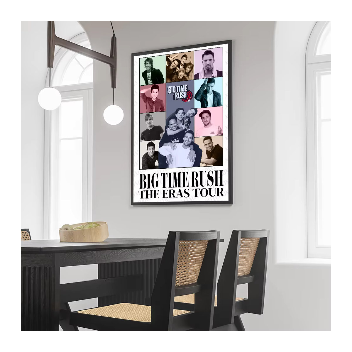 Big Time Rush Poster Kayou Wanddekoration aus Papier, mehrfarbig, rechteckig - Bild 5