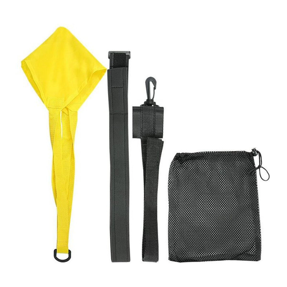 Binchi Schwimm-Widerstandsschirm mit Widerstandsseil für Kinder und Erwachsene, 20 cm - Bild 1