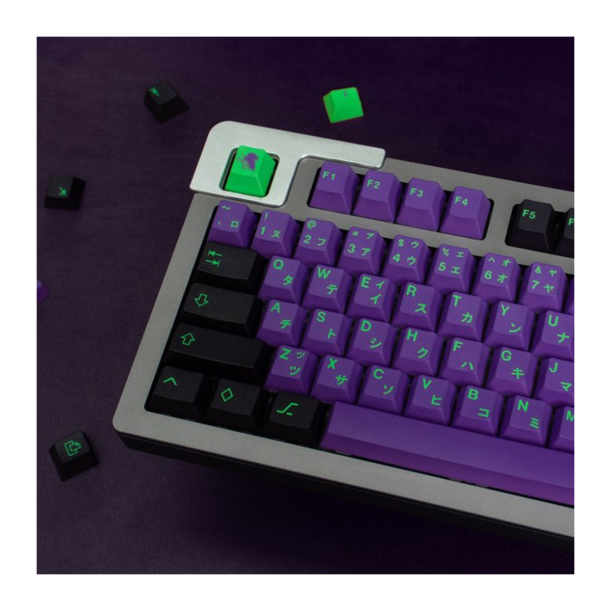 BINYEAE GMK Clones EVA Keycaps Cherry Profile Dye Sub Keycap-Set für mechanische Tastaturen, 129 Tasten, mehrfarbig - Bild 1
