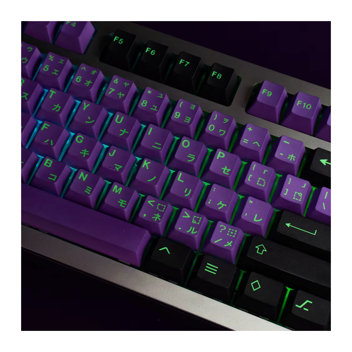 BINYEAE GMK Clones EVA Keycaps Cherry Profile Dye Sub Keycap-Set für mechanische Tastaturen, 129 Tasten, mehrfarbig - Bild 2