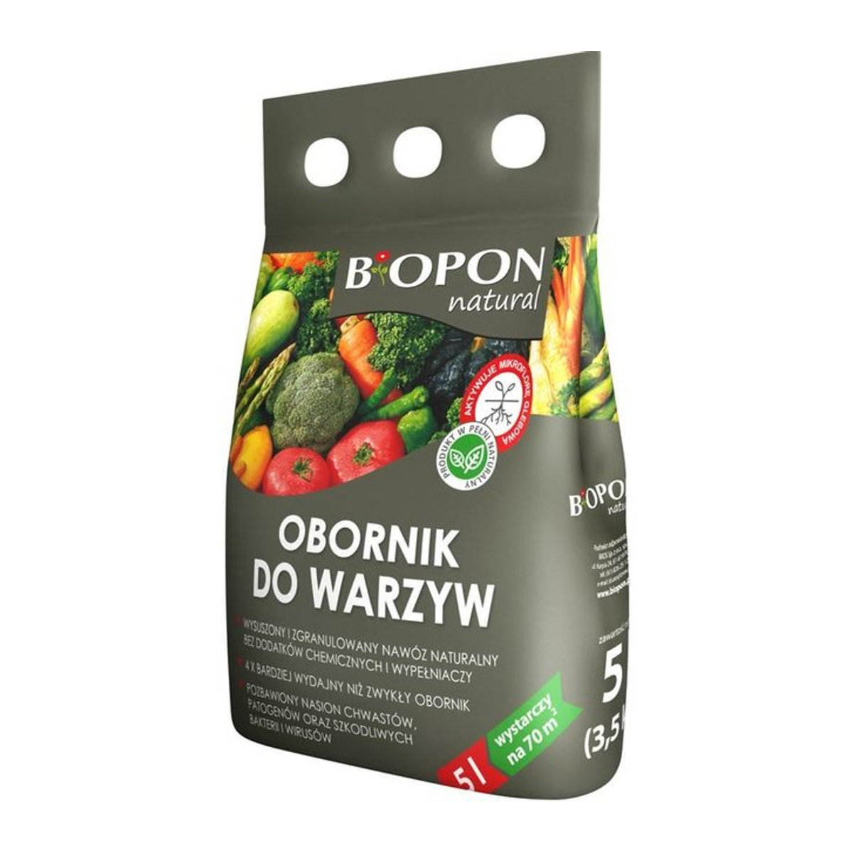 BIOPON Mist Granulat für Gemüse 5 l - Bild 1