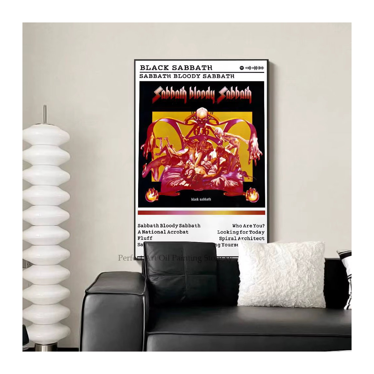 Black Sabbath Album Poster als Papierdruck für dein Zuhause, Wohnzimmer oder Café - Bild 6