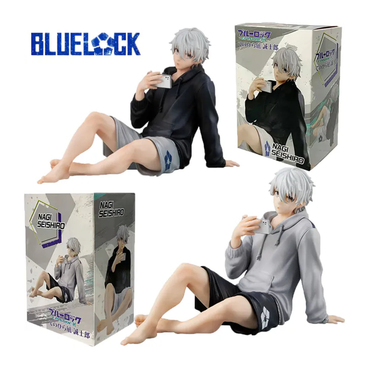BLUE LOCK Anime Actionfigur Sitzende PVC Figur als Sammlerstück in Mehrfarbig - Bild 1