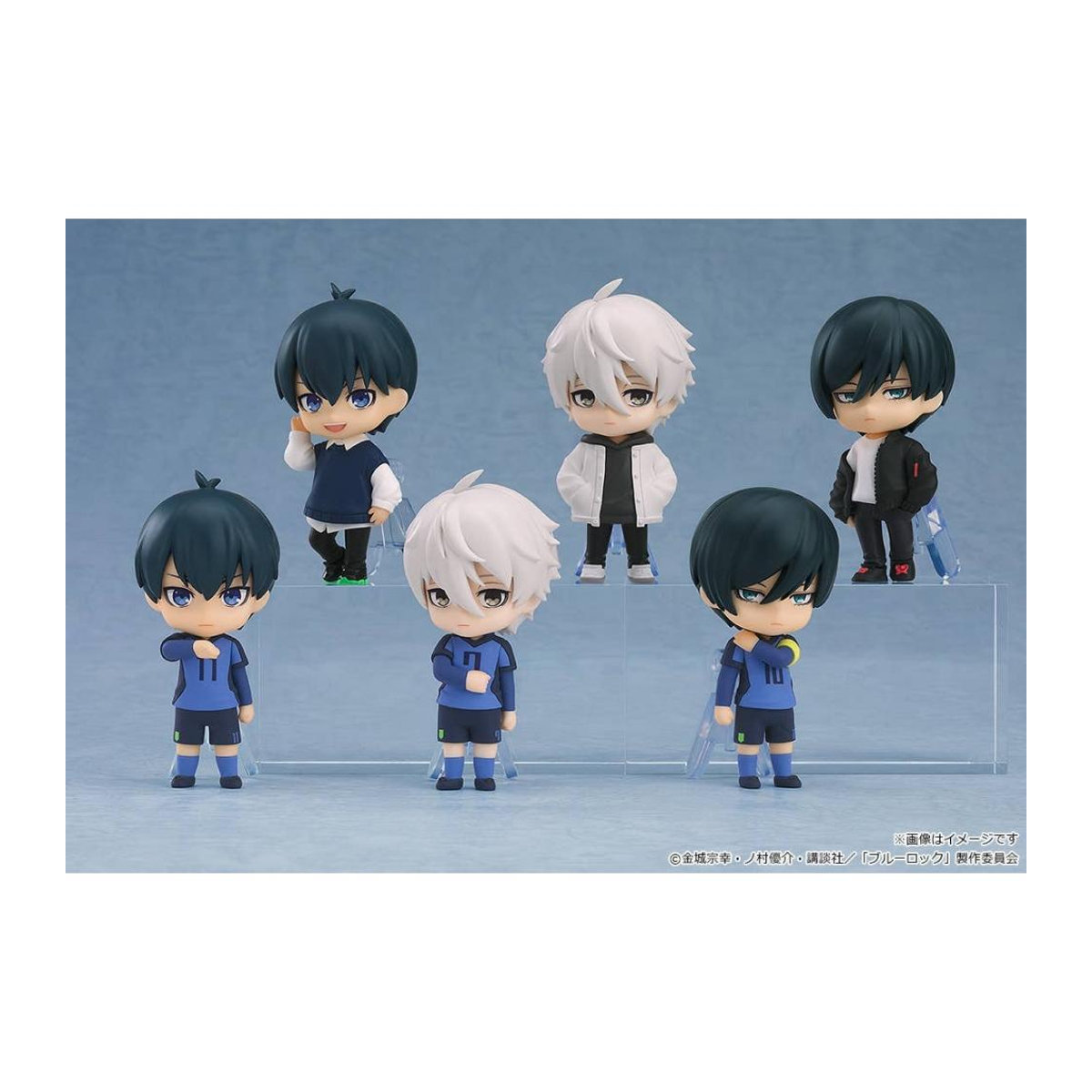 Blue Lock Nendoroid Überraschungsbox mit 6 Figuren in Multicolor - Bild 3