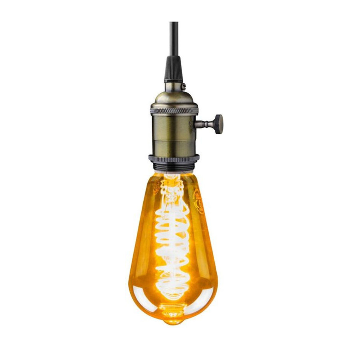 Blulaxa LED Leuchtmittel E27 Retro Industrial Warmweiß Gelb - Bild 1
