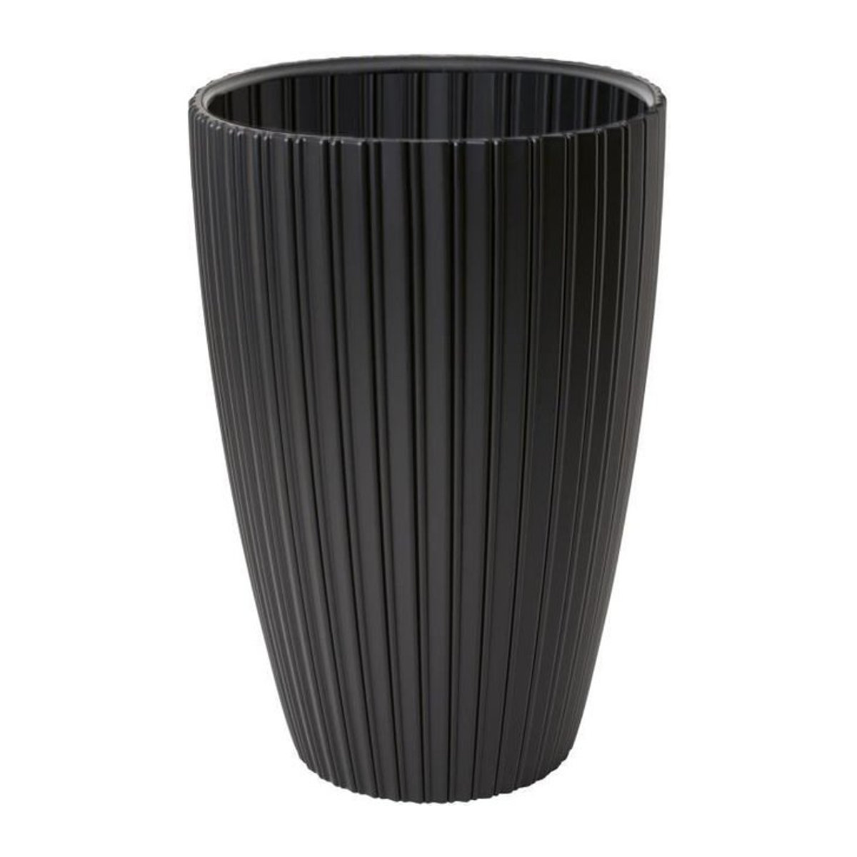 Blumentopf GARDEN ID in Schwarz für Garten, Balkon oder Innenräume, B: 40 cm, H: 58 cm - Bild 1