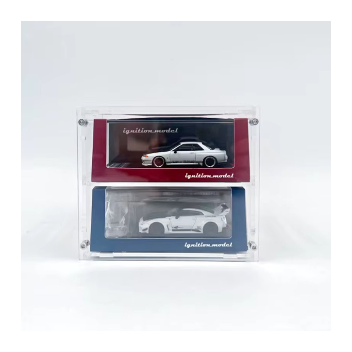Bob Acryl Modellauto Vitrine für 1/64 Sammlerstücke, transparente Displaybox aus Kunststoff - Bild 2