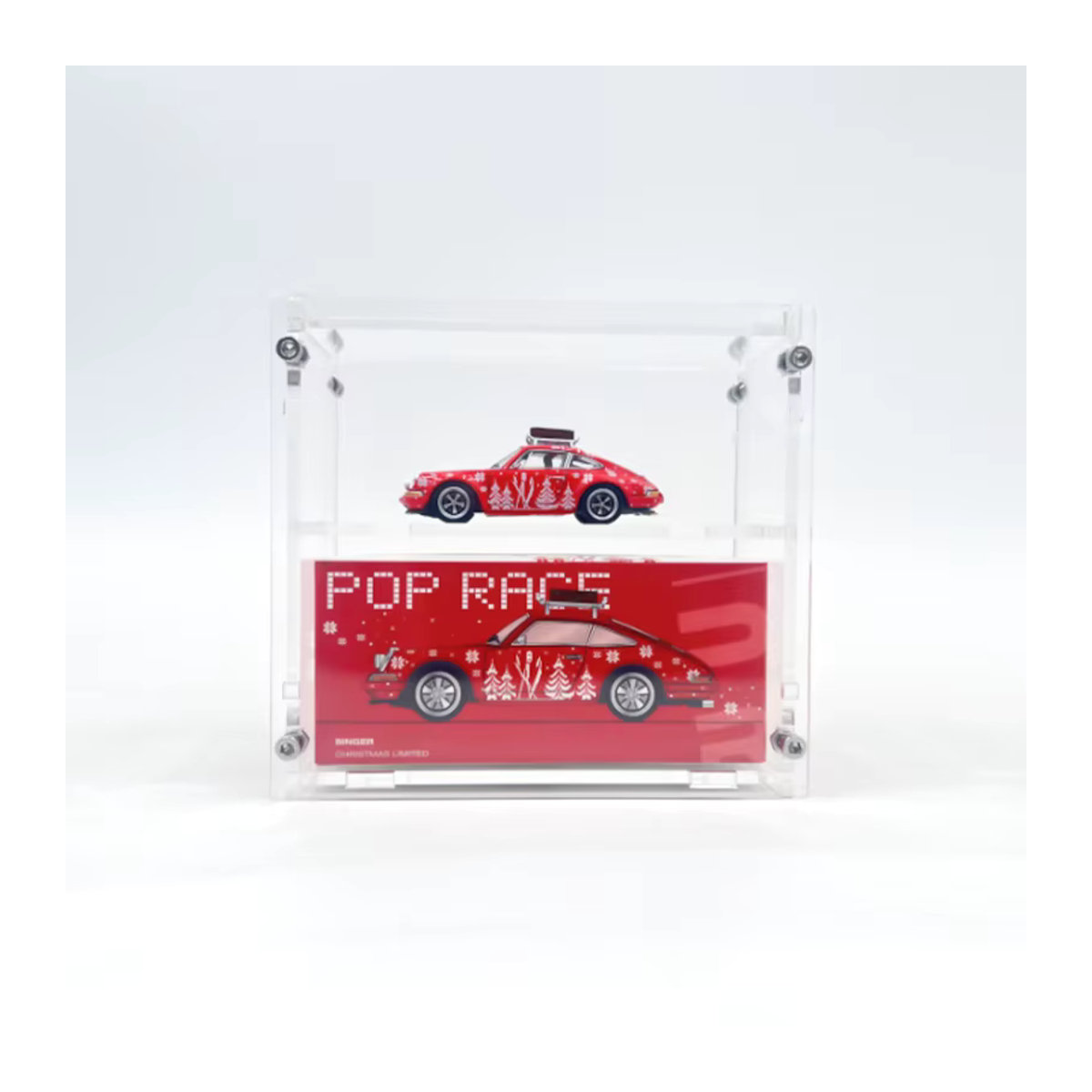 Bob Acryl Modellauto Vitrine für 1/64 Sammlerstücke, transparente Displaybox aus Kunststoff - Bild 3