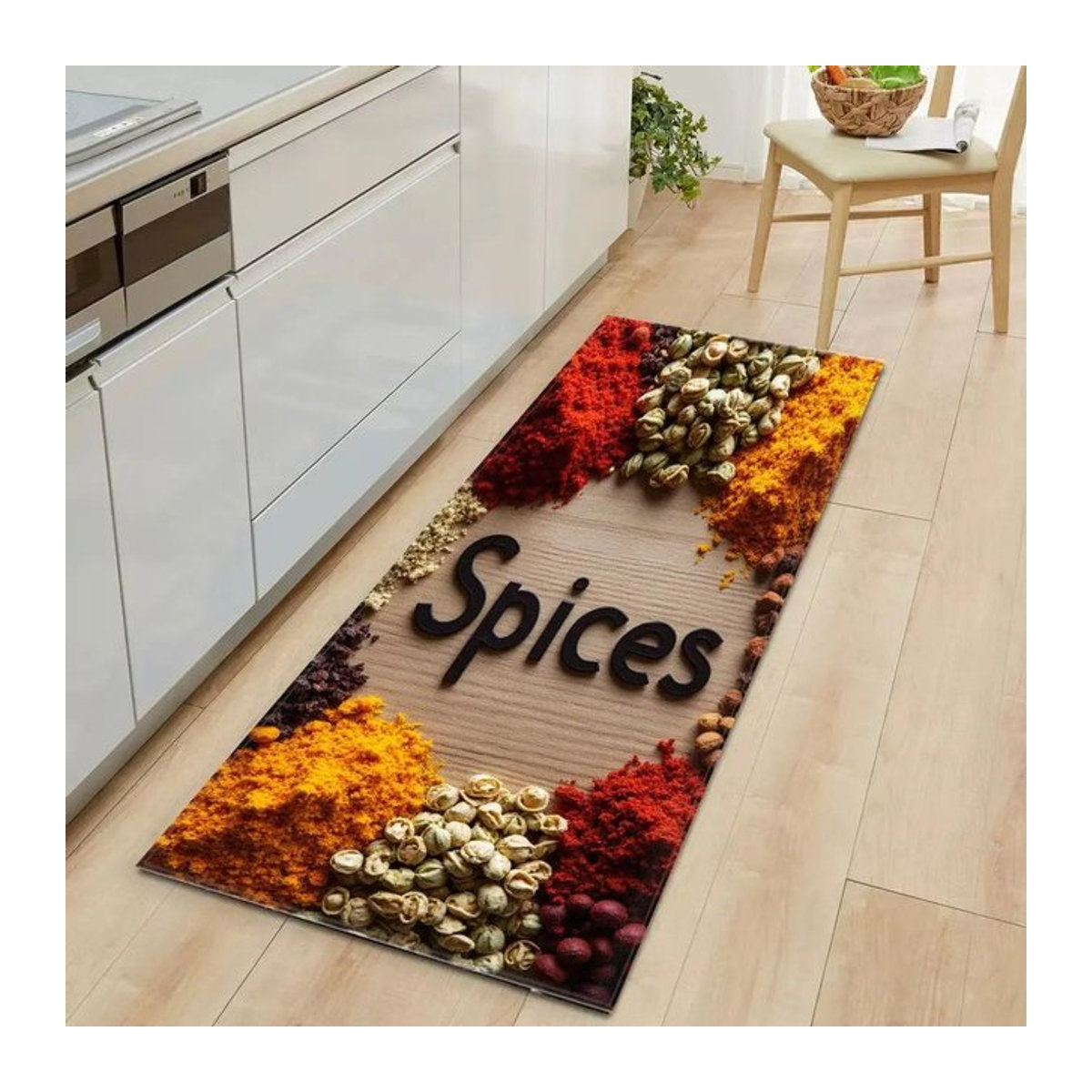 Bodenmatte Lodestar mit farbenfrohem Design, ultraweich, waschbar und rutschfest, Multicolor, B/T: 60 x 40 cm - Bild 1