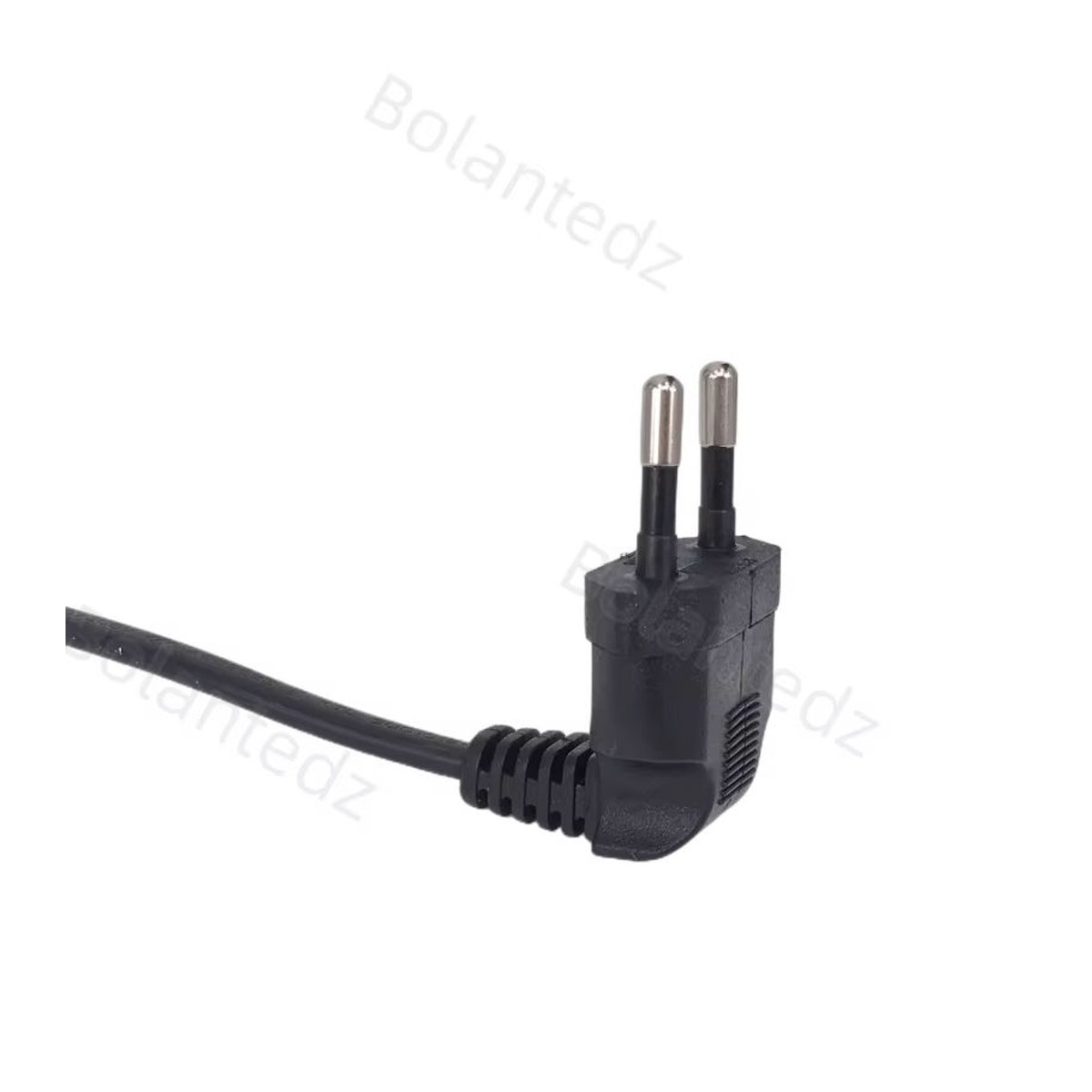 Bolantedz C7 90-Grad-Winkel-Netzkabel Schwarz EU Schuko CEE7/16 auf IEC C7 Adapterkabel für Samsung Philips Sony LED TV VDE-zertifiziert - Bild 3