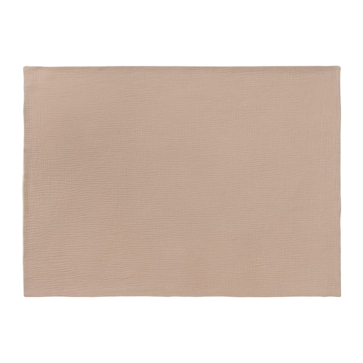 Bornino Home Wende-Kuscheldecke aus Musselin in Braun und Beige, B x H: 75 x 100 cm - Bild 1