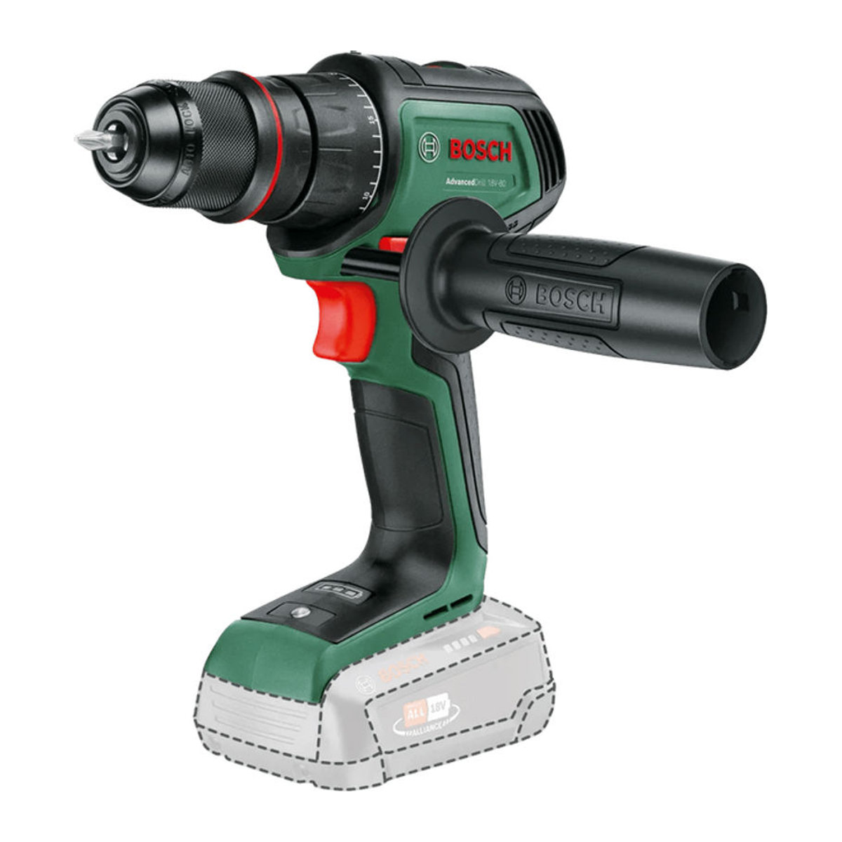 Bosch AdvancedDrill 18V-80 QuickSnap Akkubohrschrauber ohne Akku - Bild 1