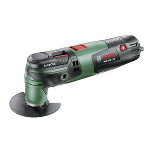 Bosch Home and Garden PMF 250 CES Multifunktionswerkzeug mit Zubehör und Koffer