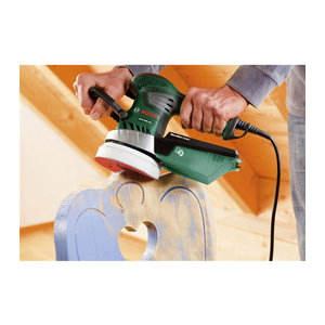 Bosch Home & Garden Exzenterschleifer PEX 400 AE mit 350 W und Ø 125 mm inklusive Koffer