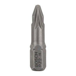 Bosch Kreuzschlitz-Bit Größe 2 xh 25mm für Metall, 3er-Set