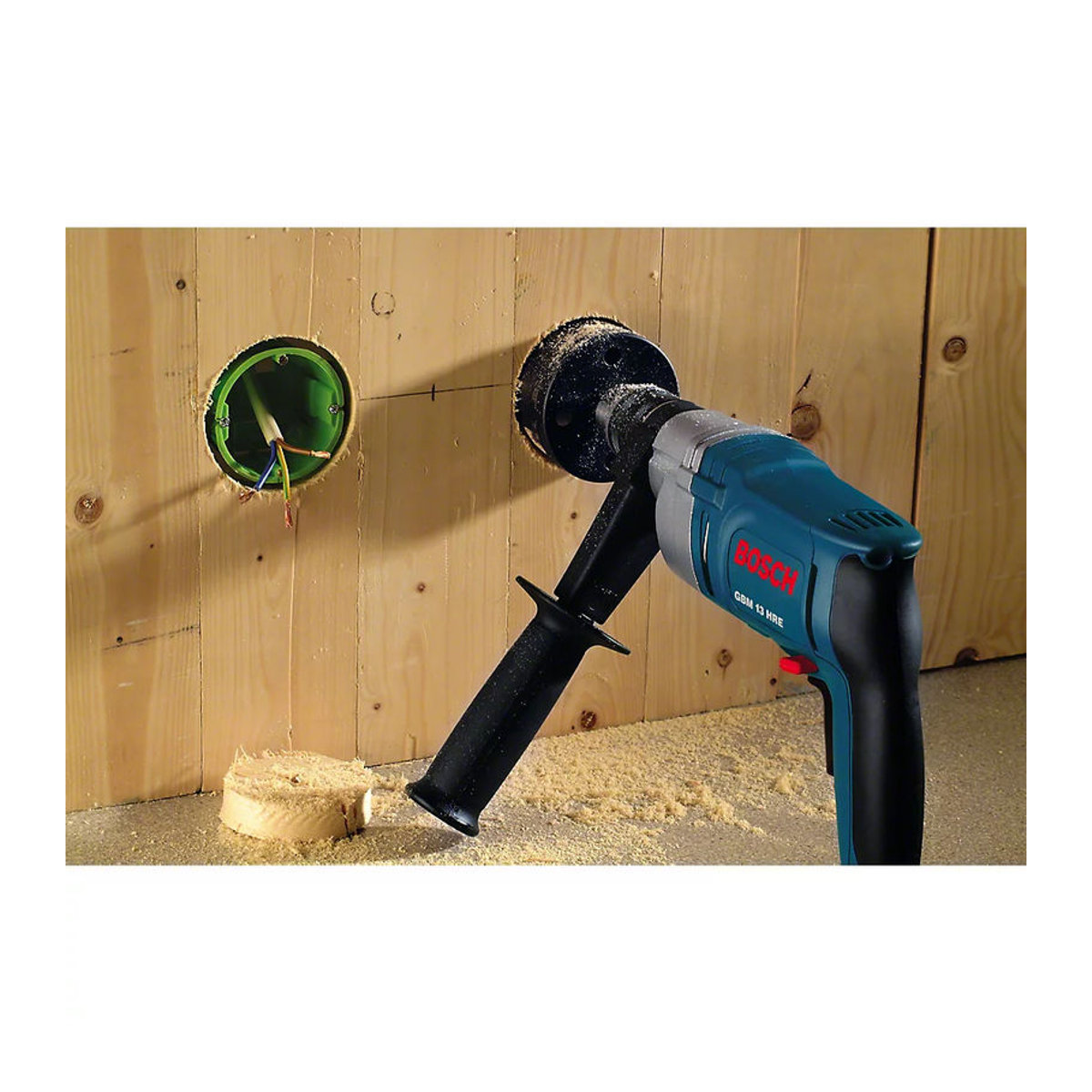 Bosch Professional GBM 13 HRE Bohrmaschine mit 60 Nm Drehmoment für Metall und Kunststoff inklusive Zusatzhandgriff - Bild 3
