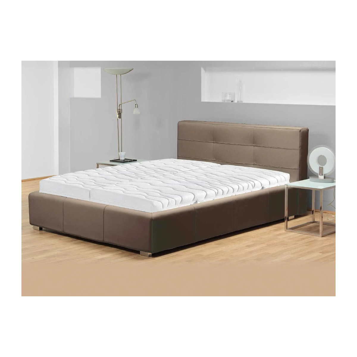 Breckle Young Comfort 7-Zonen Kaltschaum-Matratze für Kinder und Jugendliche, Weiß, B: 100 cm, L: 200 cm - Bild 3